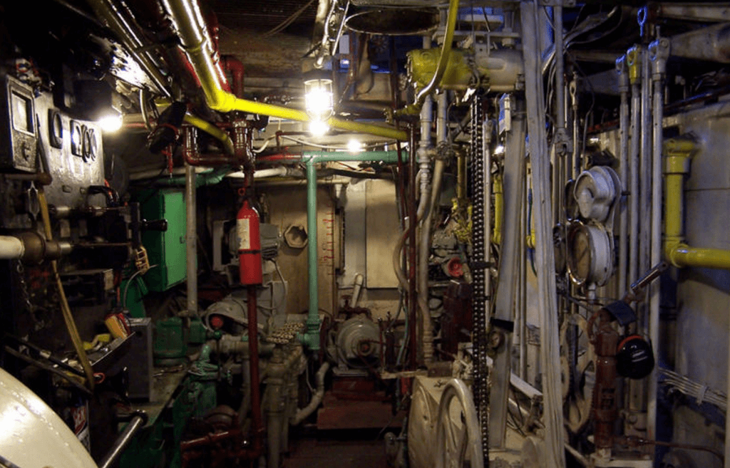 Ready Tugboat Engine Room (c) Jim Abeles via flickr